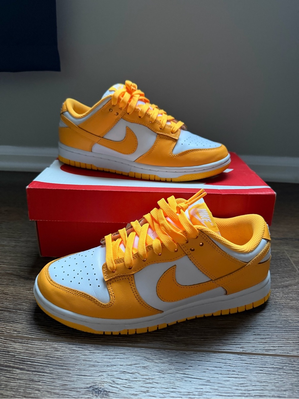Nike Dunk Low Orange Women's Size 7 | Mint Condition | OG Box